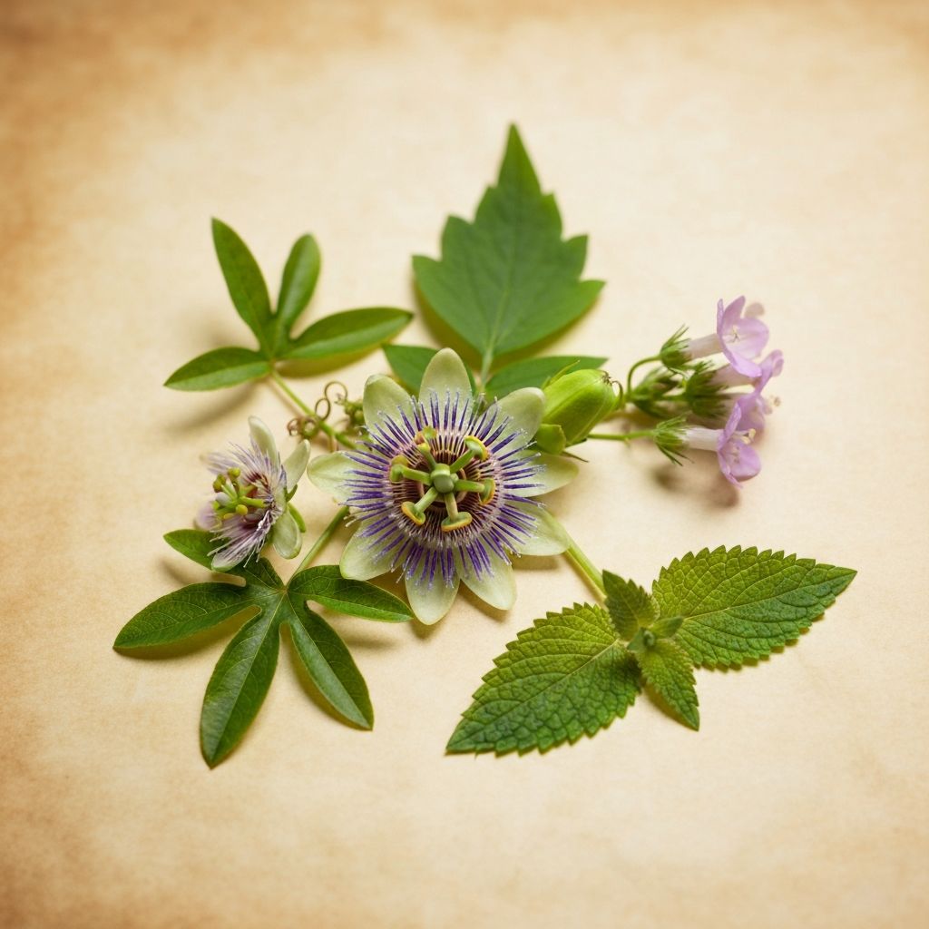 Evening botanicals and flowers